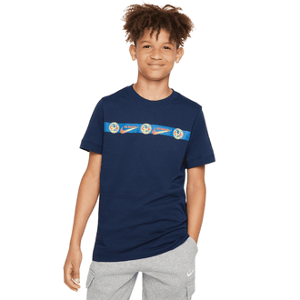Nike Club America Youth Short Sleeve Repeat Graphic Tee